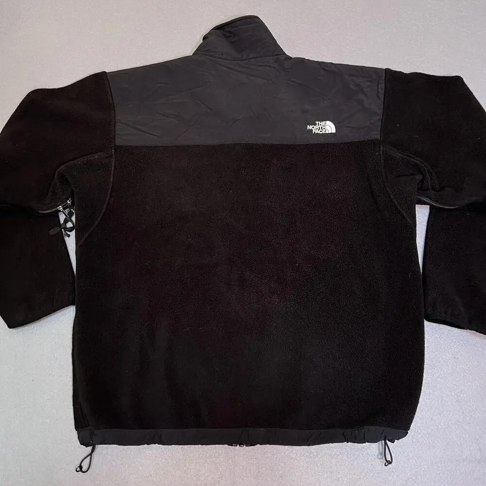 The North Face Denali Jacket Mens L Black Polartec Fleece Full Zip Outdoor